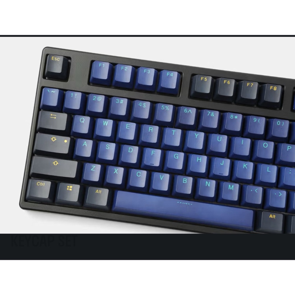 👯‍♀️Host Pick⚡️Ducky Horizon PBT Doubleshot Keycap Set- 108 Keycaps